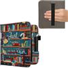 kwmobile Flip Cover Protettiva compatibile con Kobo Libra Colour - copertina Antigraffio per eReader con Portacarte e Fascia Prensile in Pelle PU