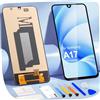 ARSSLY Schermo LCD per Samsung Galaxy A17 4G / 5G SM-A175F SM-A176B 6,7 pollici LCD Display Screen Sostituzione Touch Screen Digitalizer Assembly con Strumenti, Nero Incell