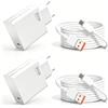 OERYIEG 2 Pack 90W USB C Caricatore Ricarica Rapida con Cavo per Xiaomi 17 17T Pro | 15T Pro, 14T 13T 14TPro, Redmi 17 Note 15 Pro, 14Pro 14Pro+, 13 13Pro+, Poco F9, F8, X8, M8, C85 Caricabatterie Spinotto