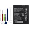 Vvsialeek Li3830T43P8h486375 Batteria di ricambio compatibile con ZTE Blade A31 con toolkit