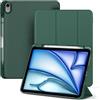 CACOE Cover con iPad Air 11 M4/3/2, Air 5/4 10,9, Portapenne,Verde