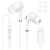 Gaef Auricolari con cavo, per iPhone 14 Pro Max | Apple Cuffie Lightning con microfono e controllo del volume HiFi Audio Stereo per iPhone 14/13/12/11/XR/XS/X/8/7/SE, i Pad