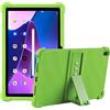 FKQLH Custodia per Lenovo Tab M10 (3rd Gen) 10,1'' TB-328XU, Silicone Morbido Custodia Protettiva per Bambini Supporto Cover per Lenovo Tab M10 (3rd Gen) 10,1'' TB-328XU, Verde