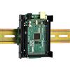 HCDC Staffa di montaggio su guida DIN per Raspberry Pi A+ B+ 2B 3B 3B+ 4B Zero Arduino Uno Mega Mkr BeagleBone