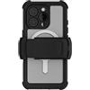 Ghostek Nautical - Custodia impermeabile per Apple iPhone 16 Pro, con clip per cintura, protezione per schermo e fotocamera, compatibile con MagSafe, robusta e resistente (6,3 pollici, trasparente)