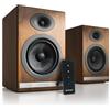 Audioengine HD5 Diffusori Stereo da Scaffale Amplificati da 150W | Bluetooth aptX HD, Ingresso AUX, Ottico e DAC a 24-bit