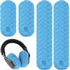 FerraDrend 200 Pezzi Copri Auricolari Leggeri Non Tessuti per Cuffie Larghe da 8-13cm | Copri Cuffie Monouso Universali,Alta Elasticità,Leggero,Traspirante,Protezione Igienica per Cuffie Condivise Giochi(Blu)