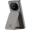 COQUE Custodia porta carte sottile per Honor Magic V5 con supporto magnetico, protezione RFID, custodia per telefono portafoglio antiurto anti-caduta per Honor Magic V5-Grigio