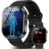 Yivenox 2026 Nuovo Smartwatch ECG+Pressione Sanguigna,Sonno,HRV,Temperatura,Stress | 1.88Smartwatch salute Orologio con Chiamate Bluetooth,24H Cardiofrequenzimetro,SpO2,BMI,SOS,mozioni,Fatica, BMI uomo donna