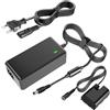 AmzFwing ACK-E6 Adattatore CA DR-E6 Accoppiatore CC LP-E6N Kit adattatore batteria fittizia per fotocamere Canon EOS R R5 R6 90D 80D 60D 60Da 6D 7D Mark II, 5D Mark III, 5D Mark IV