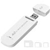DUSEKI Dongle USB 4G modem 150Mbps Pocket Wifi con Slot per SIM Card Wireless Wifi USB Dongle Pay as You Go Adattatore Internet mobile ad alta velocità Pocket 4G Internet Hotspot per telefoni portatili auto