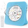 Gueray Lettore CD portatile con lettore CD desktop Bluetooth per la casa, doppio altoparlante HiFi integrato, jack AUX e cuffie, radio FM Boombox con telecomando porta USB display LCD (blu)