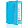UPFKFOJZX Custodia per Kobo Nia N306 E-book, adatta per Kobo Nia N306 Flip Cover magnetica All Inclusive Custodia protettiva (Celeste)