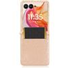COQUE Adatto per custodia per Telefono per Motorola Razr 50 Ultra a Pois Pattern Multi-Card Slot Design Custodia Protettiva-Oro