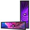 VSDISPLAY Monitor LCD a 28,6 pollici di IPS di Antivari allungato 1920x540 | supporto di Digital Dignage dello scaffale di pubblicità Autoplay, video della copia,con il bordo di An-droid