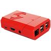 sb components Pishell rosso custodia: una custodia Raspberry Pi 3 Model B + e fotocamera