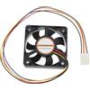 ECSiNG Ventola di Raffreddamento 4 Fili pwm a Doppio Cuscinetto 50x50x10 mm Compatibile con EC5010HH12BP per Raffreddamento CPU