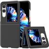 COQUE Custodia per ZTE nubia Flip2, Sottile custodia telefono antiscivolo con schermo pieghevole ultrasottile per ZTE nubia Flip2-Nero