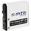 mtb more energy Batteria NP-40 per Casio Exilim EX-FC.. / P.. / Z.. + vedi lista!