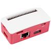 Waveshare Ethernet/USB HUB BOX per Raspberry Pi Zero/Zero W/Zero WH, ETH/USB HUB HAT (B) All'interno, con 1x RJ45 RJ45 10/100M Ethernet porta, 3x USB 2.0,ABS BOX Superficie Lucida Opaca,Resistente Alla Polvere