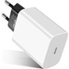 Truhuova Caricatore USB-C da 30 W per Google Pixel, caricatore rapido USB-C compatibile con Pixel 9, 9 Pro, 8, 8 Pro, 8a, 7, 7a, 6, 6a, Pixel Fold, bianco