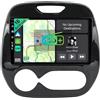 YUNTX [DAB-4G+64G] Autoradio 16 Autoradio per Renault Captur Kaptur 2016-2019-[Incorporato DAB+/Carplay/Android Auto/DSP/GPS/MirrorLink/Bluetooth 5.0/SWC/WiFi]-IPS 2.5D 9 Touch Screen-Camera+MIC