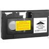 BEAZOOM Adattatore motorizzato per vhs C per riproduzione videoregistratore standard - Convertitore compatto a cassetta con controllo a chiave per vecchi video 18,5 x 10,5 cm