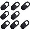 Generic [Confezione da 8] Copertura per webcam a scorrimento ultra sottile, adatta per laptop, desktop, PC, Macboook Pro, iMac, Mac mini, computer, smartphone, protegge la tua privacy e sicurezza, forte