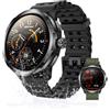 Ulefone Armor Smart Watch per gli uomini, inseguitore di fitness di GPS da | Frequenza cardiaca 24 ore su 24, 7 giorni su 7, sonno e SpO2, oltre 100 modalità sportive, impermeabile fino a 5 ATM
