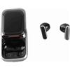 Zerodis Auricolari Touchscreen Wireless HD con Batteria a Lunga Durata del Rumore del Lettore MP3 Incorporato per gli Appassionati di Esterno ABS 2