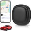 Lizoak Smart Tag Finder magnetico nascosto senza ABO costi mensili, Bluetooth veicolo tracker con app per Android iOS, localizzazione in tempo reale per auto, bicicletta, bagagli, animali domestici, IPX6