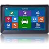 JOXLOVER Navigatore GPS per auto, 7 HD. Auto GPS Navigazione 8G + RAM-256MB + Bluetooth -Av-in. + ultima mappa Europa + navigatori GPS Truck GPS Per auto, camion e camper(8G256MBBT)