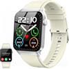 Matast Nuovo Smartwatch Uomo Donna, 100+ Sportive Fitness Tracker con Sonno Contapassi Cardiofrequenzimetro, 1.85 Smartwatch con Effettua/Risposta Chiamate, Impermeabil IP68 Smart Watch per Android/iOS