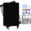 ARUISIFX Schermo LCD di ricambio per iPad Mini 4 A1538 A1550, schermo LCD da 7,9 e digitalizzatore touch in vetro, kit di riparazione premium + sensore sleep/wake (nero)