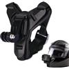 COCOHO Supporto per Casco Moto Mento per GoPro Hero /13/12/11/10/9/8/7(Nero) | Supporto a Cinghia per Fotocamera per Mento Casco Moto Compatibile con DJI Osmo Action 3 4 5 e Insta360 X5 X4 X3