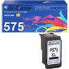 Tito-Express EcoSerie PG-575XL Inchiostro Nero Compatibile con Canon PG-575 XL Pixma TR4750i TR4751i TR4755i TR4756i TS3550i TS3551i TS3750i TS3751i TS3752i 1 confezione Schwarz Aktueller Neuer CZIP
