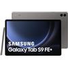 Samsung Galaxy Tab S9 FE+ Tablet, 12.4'' Wifi 128 GB, S Pen inclusa, batteria a lunga durata, certificazione IP 68, Antracite, Versione FR