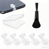 NEODTX Tappo protettivo per USB C, 5 pezzi, in silicone, per porta di tipo C, telefono cellulare e tablet, compatibile con iPhone 15, 16 Pro Max, Google, Samsung Galaxy, Xiaomi Redmi XPLORA, Motorola