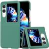 COQUE Custodia per ZTE nubia Flip2, Sottile custodia telefono antiscivolo con schermo pieghevole ultrasottile per ZTE nubia Flip2-Verde