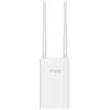 TP-Link Omada Punto di accesso esterno a lungo raggio - Prolunga WiFi universale compatibile con WiFi 6 AX1800 a doppia banda, fino a 3200 m², alimentato da PoE, IP65 resistente alle intemperie