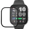 kwmobile Pellicola Protettiva Smartwatch Compatibile con Amazfit Bip Max 50mm Protezione - Protettore Schermo - Anti Impronte Antiurto - Set 2 Pezzi