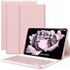 Vizbloc Custodia per Galaxy Tab S10 Lite con tastiera antiurto | Pelle PU, sottile, antiurto, durevole, tastiera staccabile, protezione completa, supporto regolabile multi-angolo