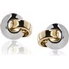 LUXENTER Pendientes acabados en oro amarillo de 18K - Bocar