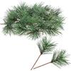 com-four® 25 Rami Decorativi di Aghi di Pino, Decorazioni Natalizie sparse | set fai da te per ghirlande dell'Avvento e come decorazioni natalizie