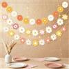 JeVenis ghirlande di Margherite Decorazione per Compleanni Fiori Carta | jeVenis tre ghirlande di margherite decorazione per compleanni fiori carta stile retro boho festa