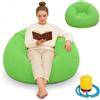 LOMUG Air Sofa Lazy Bean Bag, Divano Gonfiabile, Poltrona Gonfiabile, Lavabile, Divano Gonfiabile, Poltrona da gaming, Divano Gonfiabile Portatile per interni ed esterni, Campeggio Soggiorno