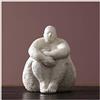 Siunwdiy Statua di Donna Grassa, Statue di Donne, Scultura di Arte delle Decorazioni Statua - Resina Yoga Regalo Decorazione A Casa in Collezionismo, Regalo di Compleanno Festival,#04