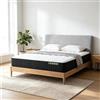 Novilla Materasso Singolo in Gel Memory Foam 80x190 Alto 20 CM | 7 Zone Supporto Ergonomico, Riduzione della Pressione, Adatta al Corpo, Confortevole e Delicato sulla Pelle