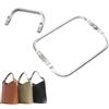 Myluatye 2pcs Chiusura Borsa Uncinetto,16cm Borsa A Forma Di U Manico Interno Bacio | Chiusura Per Borsa Clic Clac,Manici Per Borse Uncinetto,Telaio Borsa in Alluminio Manico,per Borsa Frizione