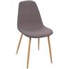 ATMOSPHERA CREATEUR D'INTERIEUR Atmosphera - Set di 2 sedie Roka grigio scuro